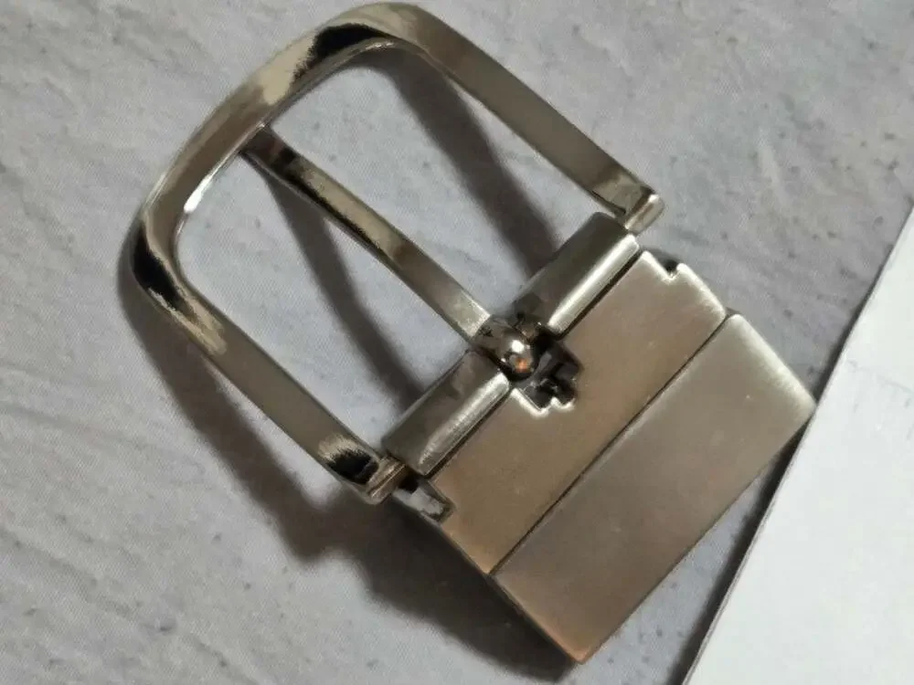 Horse Pilot Exchange Belt - Navy Blue with Silver Tone Buckle
